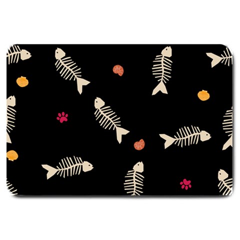 Pattern Design Seamless Fishbone Large Doormat from ArtsNow.com 30 x20  Door Mat