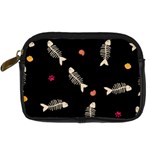 Pattern Design Seamless Fishbone Digital Camera Leather Case