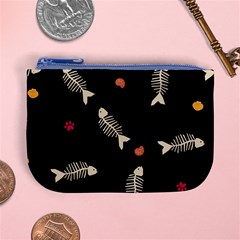 Pattern Design Seamless Fishbone Mini Coin Purse from ArtsNow.com Front