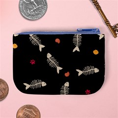 Pattern Design Seamless Fishbone Mini Coin Purse from ArtsNow.com Back