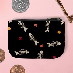 Pattern Design Seamless Fishbone Mini Coin Purse from ArtsNow.com Back