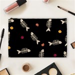 Pattern Design Seamless Fishbone Cosmetic Bag (Large)