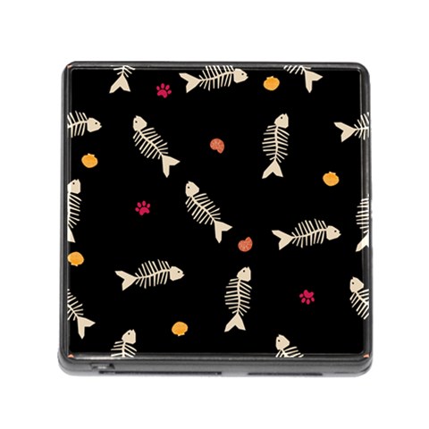 Pattern Design Seamless Fishbone Memory Card Reader (Square 5 Slot) from ArtsNow.com Front