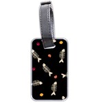 Pattern Design Seamless Fishbone Luggage Tag (two sides)