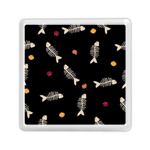 Pattern Design Seamless Fishbone Memory Card Reader (Square) from ArtsNow.com Front