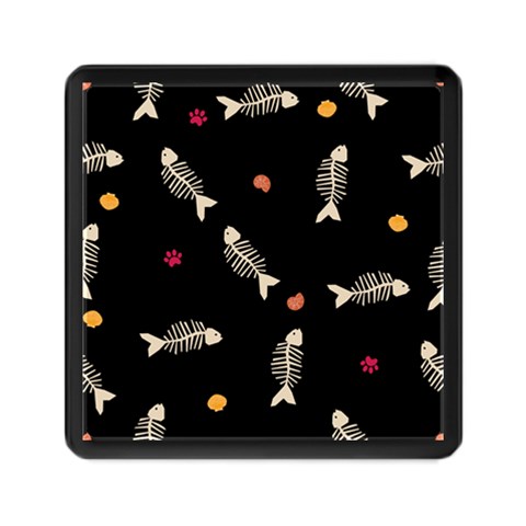 Pattern Design Seamless Fishbone Memory Card Reader (Square) from ArtsNow.com Front