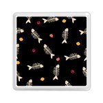 Pattern Design Seamless Fishbone Memory Card Reader (Square)