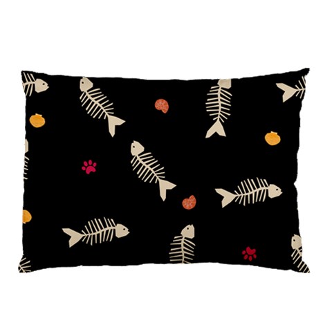 Pattern Design Seamless Fishbone Pillow Case (Two Sides) from ArtsNow.com Back