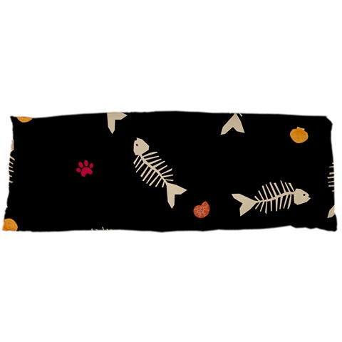 Pattern Design Seamless Fishbone 40 x15  Body Pillow Case Dakimakura (Two Sides) from ArtsNow.com Back