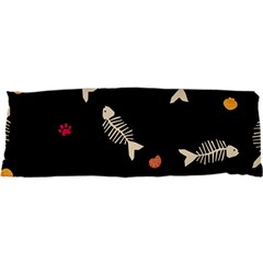 Pattern Design Seamless Fishbone 71 x25  Body Pillow Case Dakimakura (Two Sides) from ArtsNow.com Back
