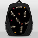 Pattern Design Seamless Fishbone Backpack Bag