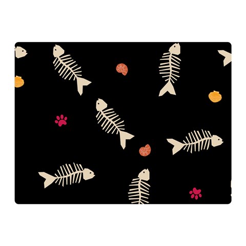 Pattern Design Seamless Fishbone 35  x 27  Two Sides Premium Plush Fleece Blanket (Mini) from ArtsNow.com 35 x27  Blanket Front