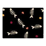 Pattern Design Seamless Fishbone 35  x 27  Two Sides Premium Plush Fleece Blanket (Mini)