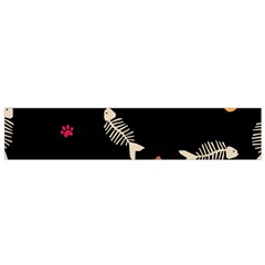 Pattern Design Seamless Fishbone 12 X60  Small Premium Plush Fleece Scarf from ArtsNow.com Front