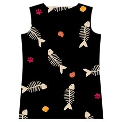 Pattern Design Seamless Fishbone Women s Basketball Tank Top from ArtsNow.com Back