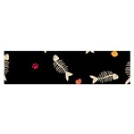 Pattern Design Seamless Fishbone 16 x 60  Oblong Satin Scarf