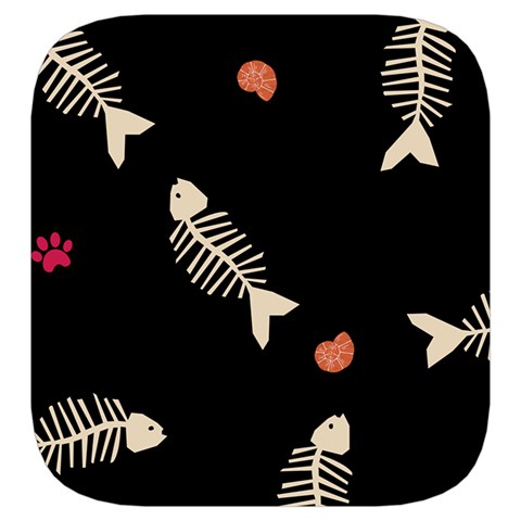 Pattern Design Seamless Fishbone Toiletries Pouch from ArtsNow.com Side Right