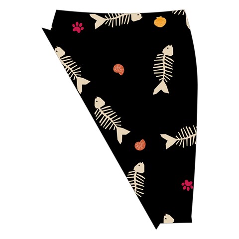 Pattern Design Seamless Fishbone Midi Wrap Pencil Skirt from ArtsNow.com Front Left