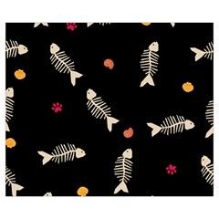 Pattern Design Seamless Fishbone Medium Tote Bag from ArtsNow.com Front