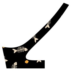 Pattern Design Seamless Fishbone Cross Back Hipster Bikini Set from ArtsNow.com Back Left
