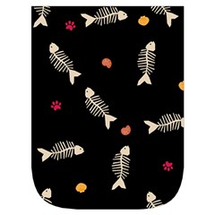 Pattern Design Seamless Fishbone Waist Pouch (Small) from ArtsNow.com Front Pocket