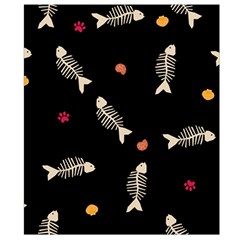 Pattern Design Seamless Fishbone Waist Pouch (Small) from ArtsNow.com Back Strap