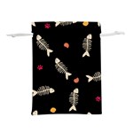 Pattern Design Seamless Fishbone Lightweight Drawstring Pouch (S)