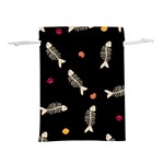 Pattern Design Seamless Fishbone Lightweight Drawstring Pouch (L)
