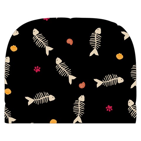 Pattern Design Seamless Fishbone Make Up Case (Small) from ArtsNow.com Front