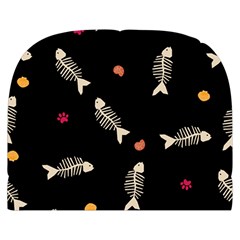 Pattern Design Seamless Fishbone Make Up Case (Small) from ArtsNow.com Front