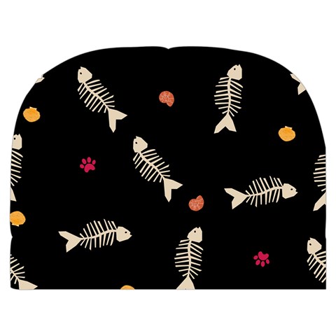 Pattern Design Seamless Fishbone Make Up Case (Medium) from ArtsNow.com Front