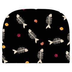 Pattern Design Seamless Fishbone Make Up Case (Large) from ArtsNow.com Back