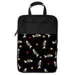 Pattern Design Seamless Fishbone Foldable Shoe Storage Bag