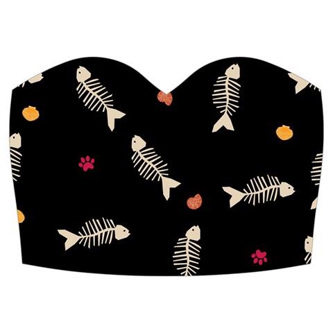 Pattern Design Seamless Fishbone Knee Front Top