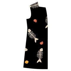 Pattern Design Seamless Fishbone Kids  Long Sleeve Velvet Lounge Robe from ArtsNow.com Front Right