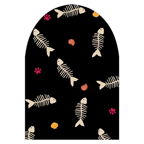 Pattern Design Seamless Fishbone Microwave Oven Glove from ArtsNow.com Front