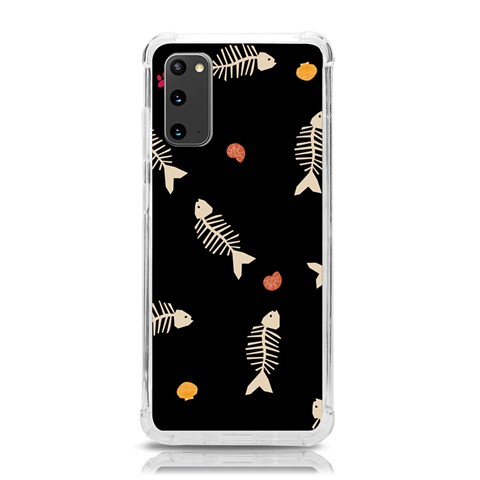 Pattern Design Seamless Fishbone Samsung Galaxy S20 6.2 Inch TPU UV Case from ArtsNow.com Front