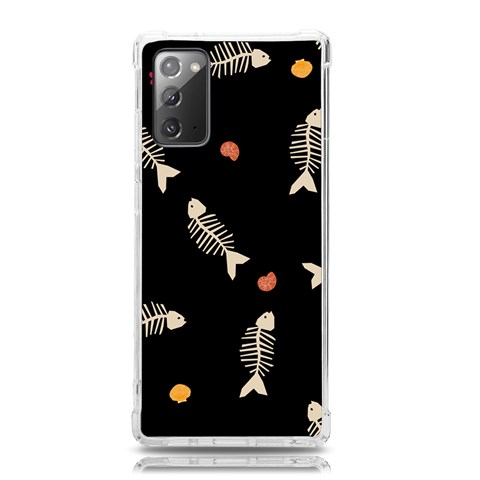 Pattern Design Seamless Fishbone Samsung Galaxy Note 20 TPU UV Case from ArtsNow.com Front