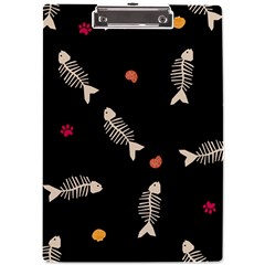 Pattern Design Seamless Fishbone A4 Acrylic Clipboard from ArtsNow.com Front