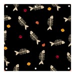 Pattern Design Seamless Fishbone Banner and Sign 3  x 3 