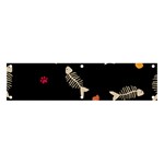 Pattern Design Seamless Fishbone Banner and Sign 4  x 1 