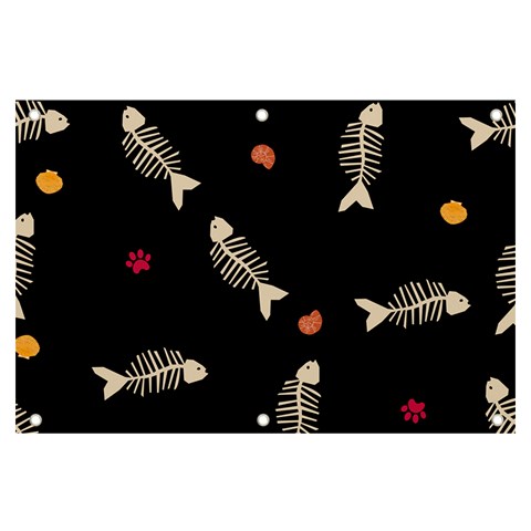 Pattern Design Seamless Fishbone Banner and Sign 6  x 4  from ArtsNow.com Front