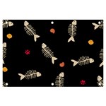 Pattern Design Seamless Fishbone Banner and Sign 6  x 4 