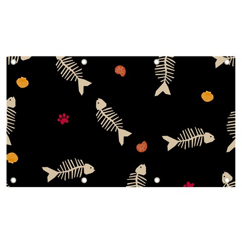 Pattern Design Seamless Fishbone Banner and Sign 7  x 4  from ArtsNow.com Front