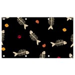 Pattern Design Seamless Fishbone Banner and Sign 7  x 4 