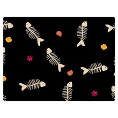 Pattern Design Seamless Fishbone 40  x 30  Two Sides Premium Plush Fleece Blanket (Baby Size) from ArtsNow.com 40 x30  Blanket Back