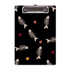 Pattern Design Seamless Fishbone A5 Acrylic Clipboard from ArtsNow.com Front