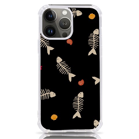 Pattern Design Seamless Fishbone iPhone 13 Pro Max TPU UV Print Case from ArtsNow.com Front