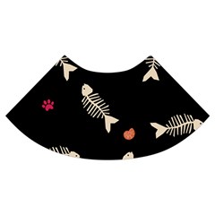 Pattern Design Seamless Fishbone Trumpet Sleeve Cropped Top from ArtsNow.com Cuff Right