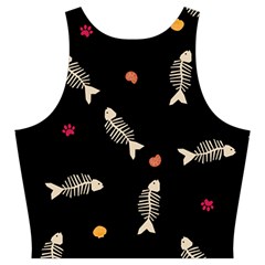 Pattern Design Seamless Fishbone Cut Out Top from ArtsNow.com Back
